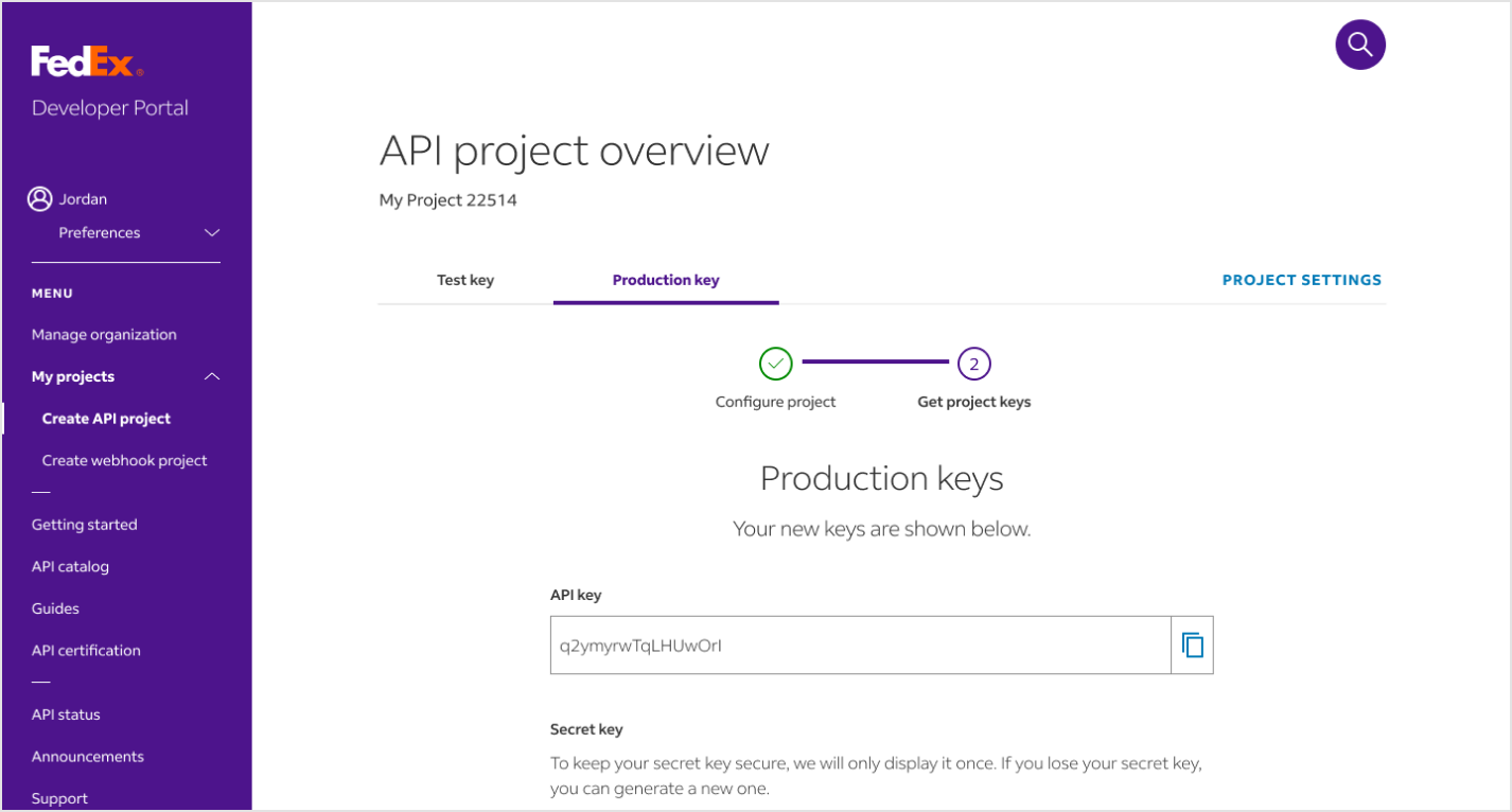 production key step2