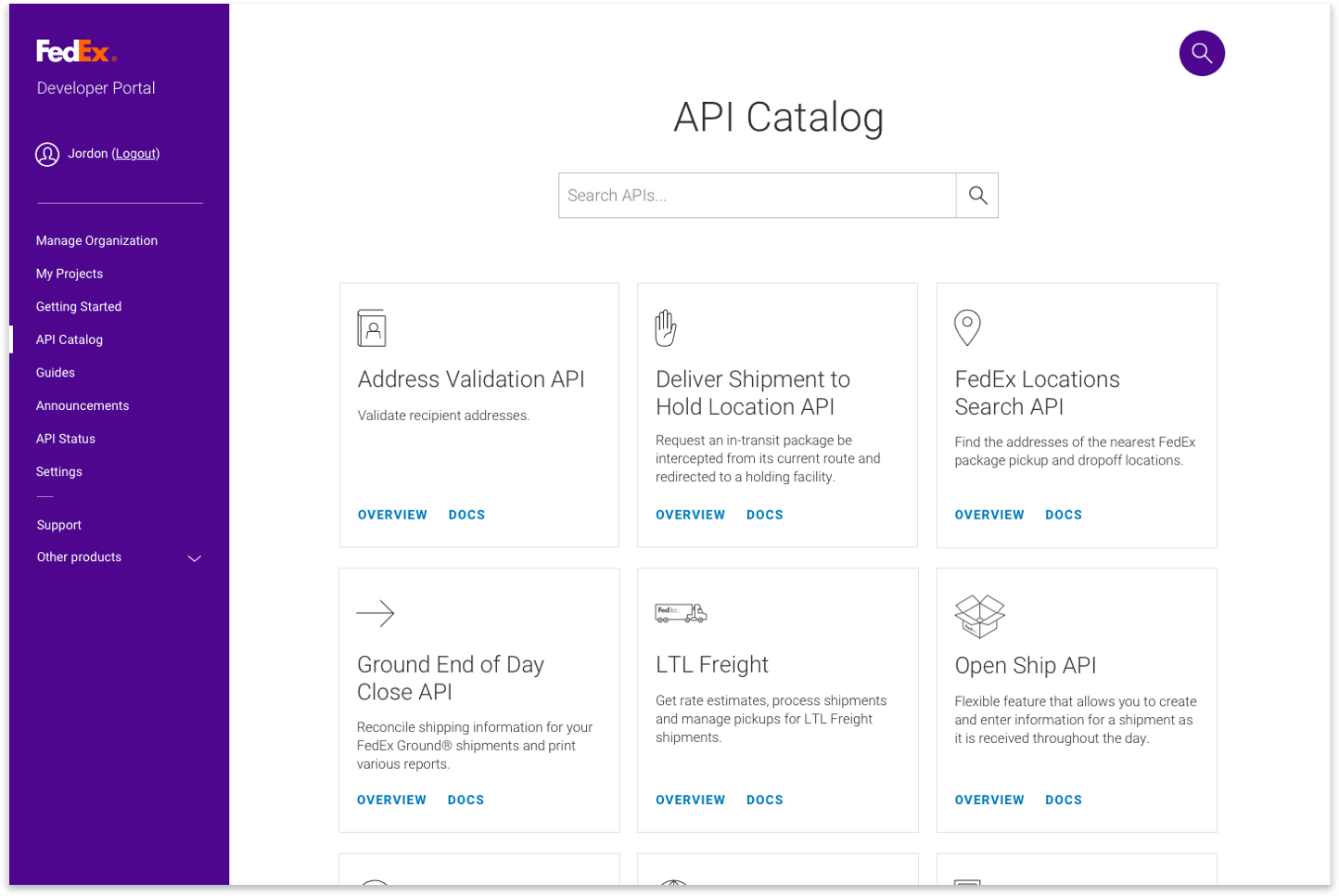 API Catalog